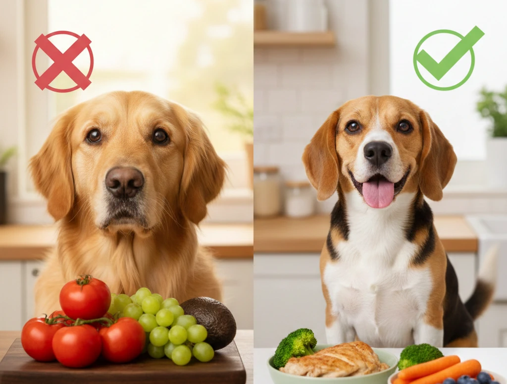 Czy pies może jeść pomidory, winogrona i awokado? – Lista produktów zakazanych i dozwolonych