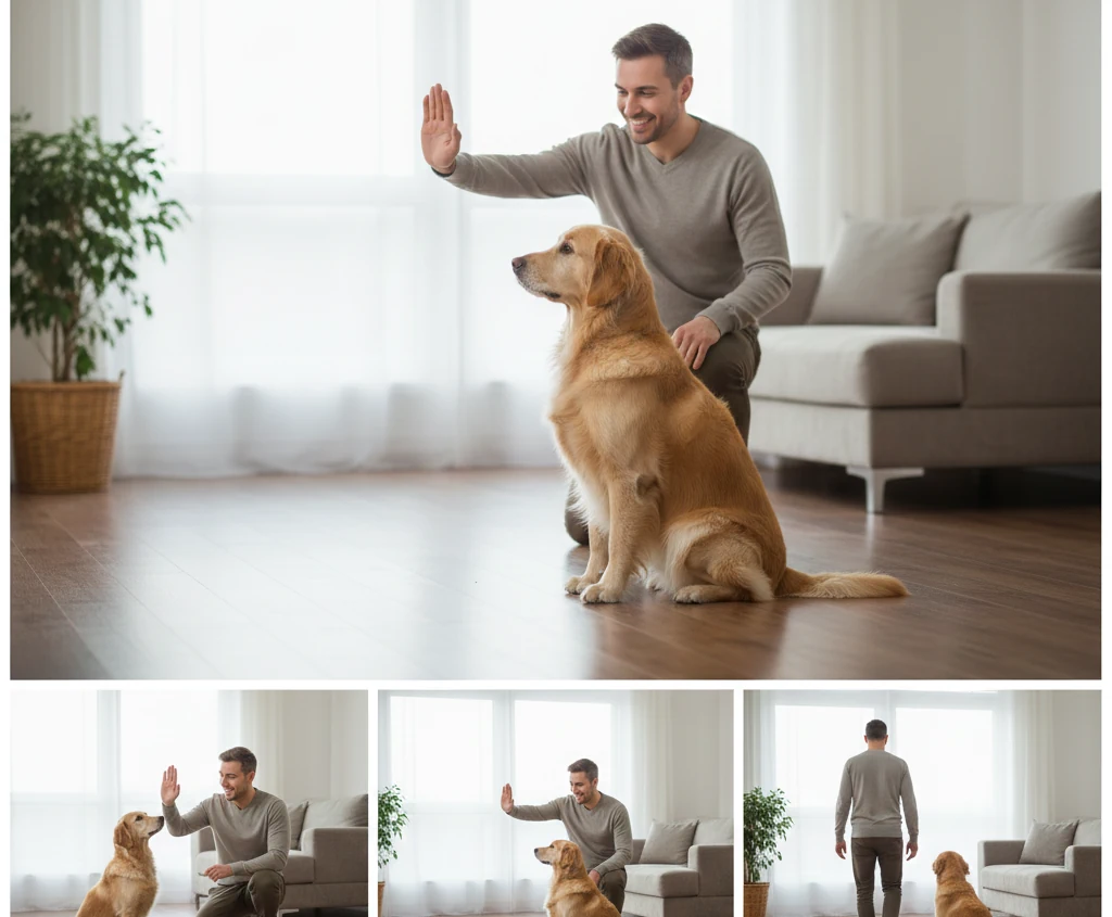 Jak nauczyć psa komendy 'zostań' – Najważniejsze etapy szkolenia posłuszeństwa