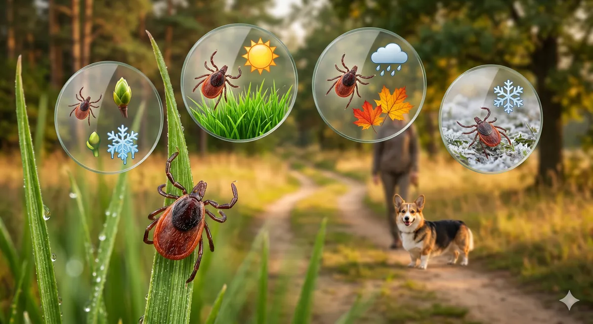 Kiedy zaczyna się sezon na kleszcze? Kalendarz aktywności pasożytów w Polsce