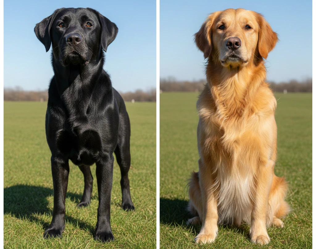 Labrador vs Golden Retriever – Czym się różnią i który pies lepiej pasuje?