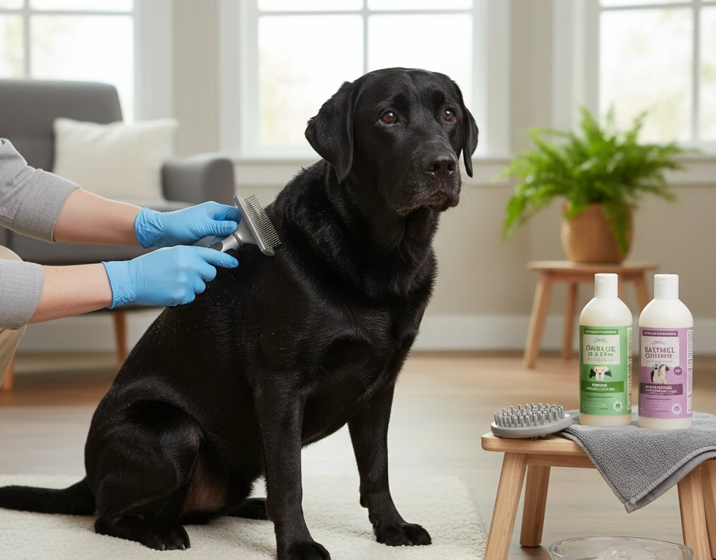 Pielęgnacja sierści Labradora – Najlepsze szczotki i szampony dla krótkowłosego psa