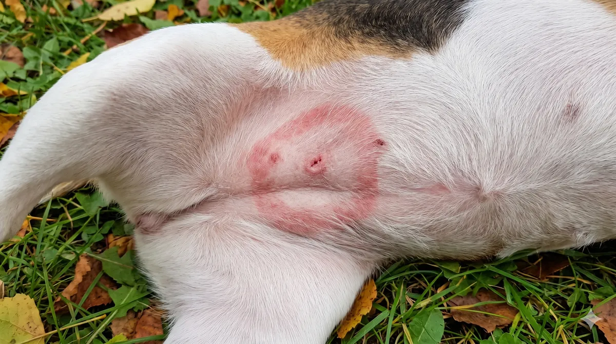 Rumień wędrujący u psa – objawy, występowanie i leczenie