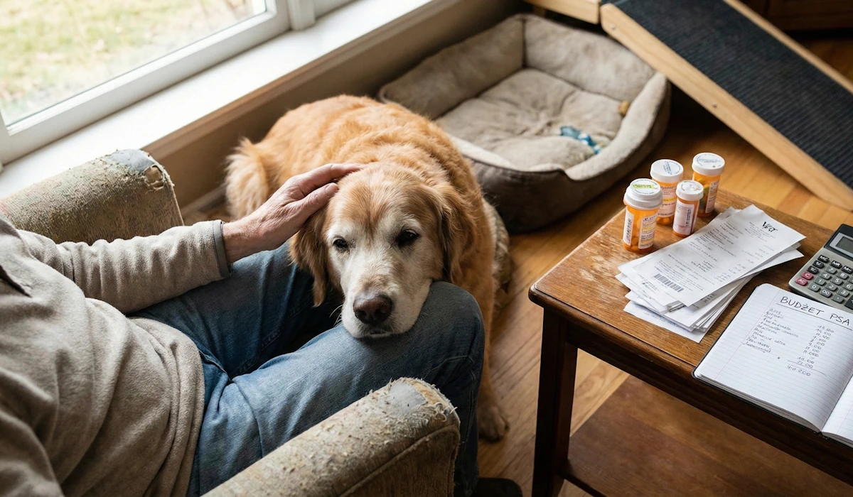 Starszy pies i wydatki – Jak zmienia się budżet opiekuna seniora?