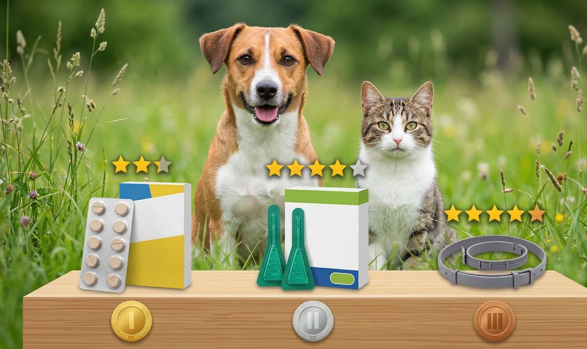 Tabletki, krople czy obroża? Ranking skuteczności preparatów na kleszcze