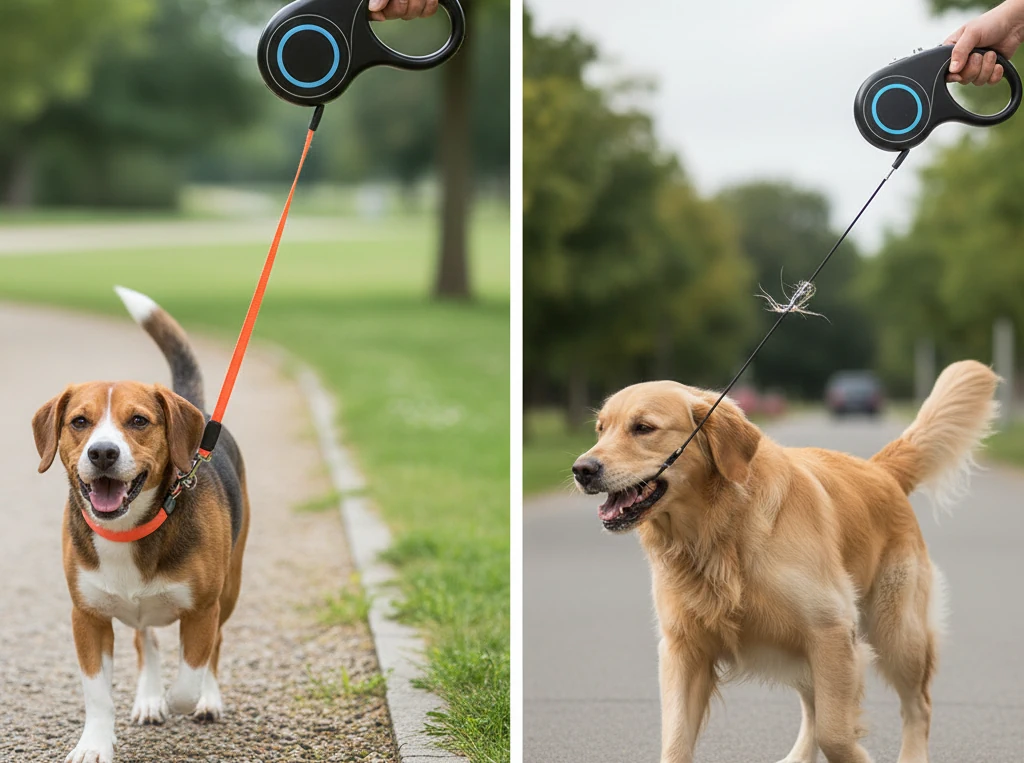 Test smyczy automatycznych – Porównanie modeli i bezpieczeństwo użytkowania